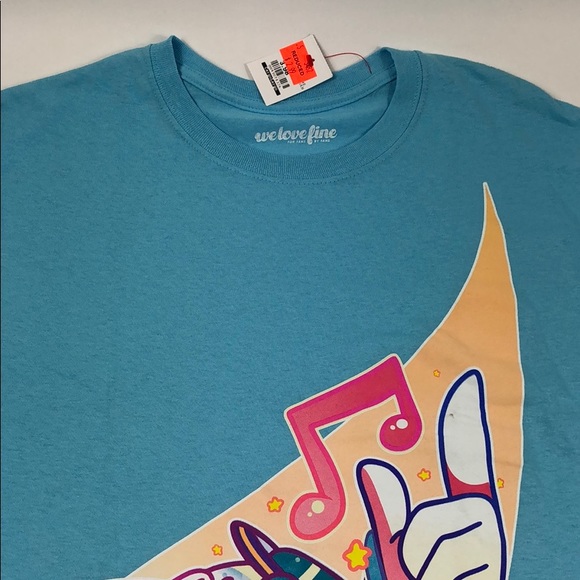 We Love Line Crypton Hatsune Miku Shirt New M84 - Picture 3 of 6